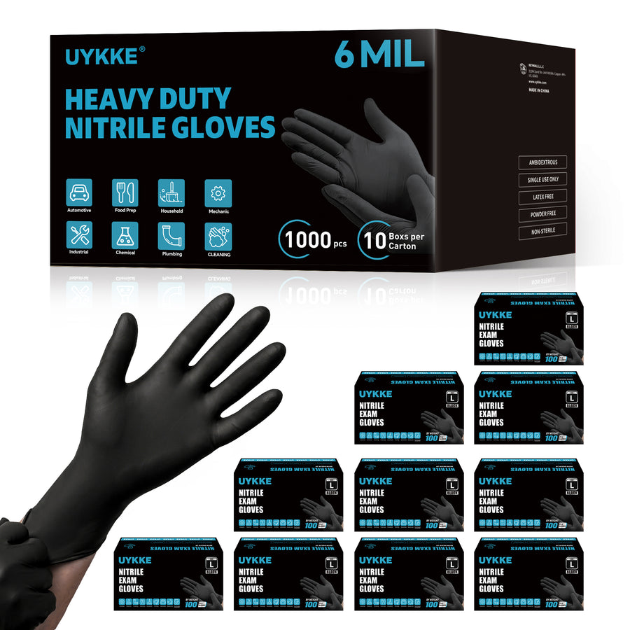 6 Mil Nitrile Gloves
