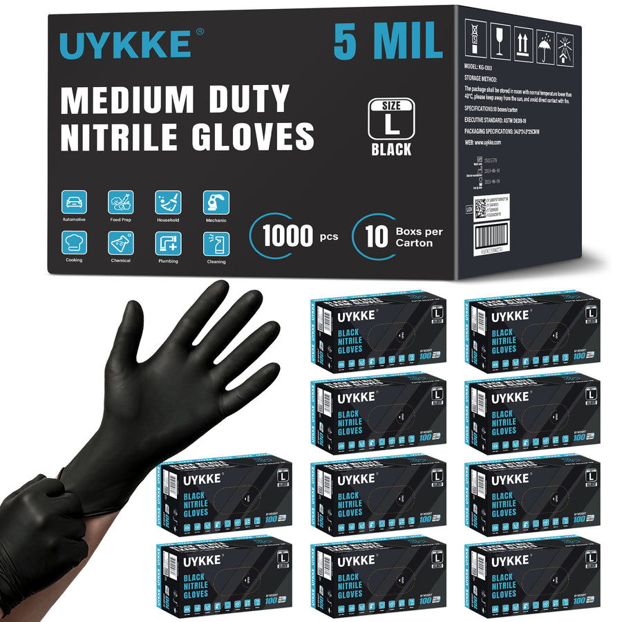 5 Mil Nitrile Gloves