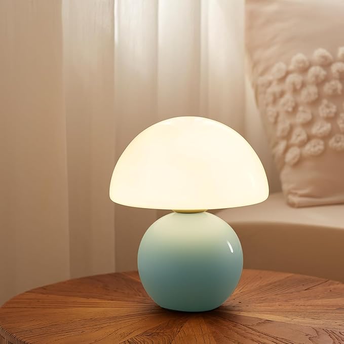 Dawnwake Mushroom Lamp Table Lamp for Bedroom
